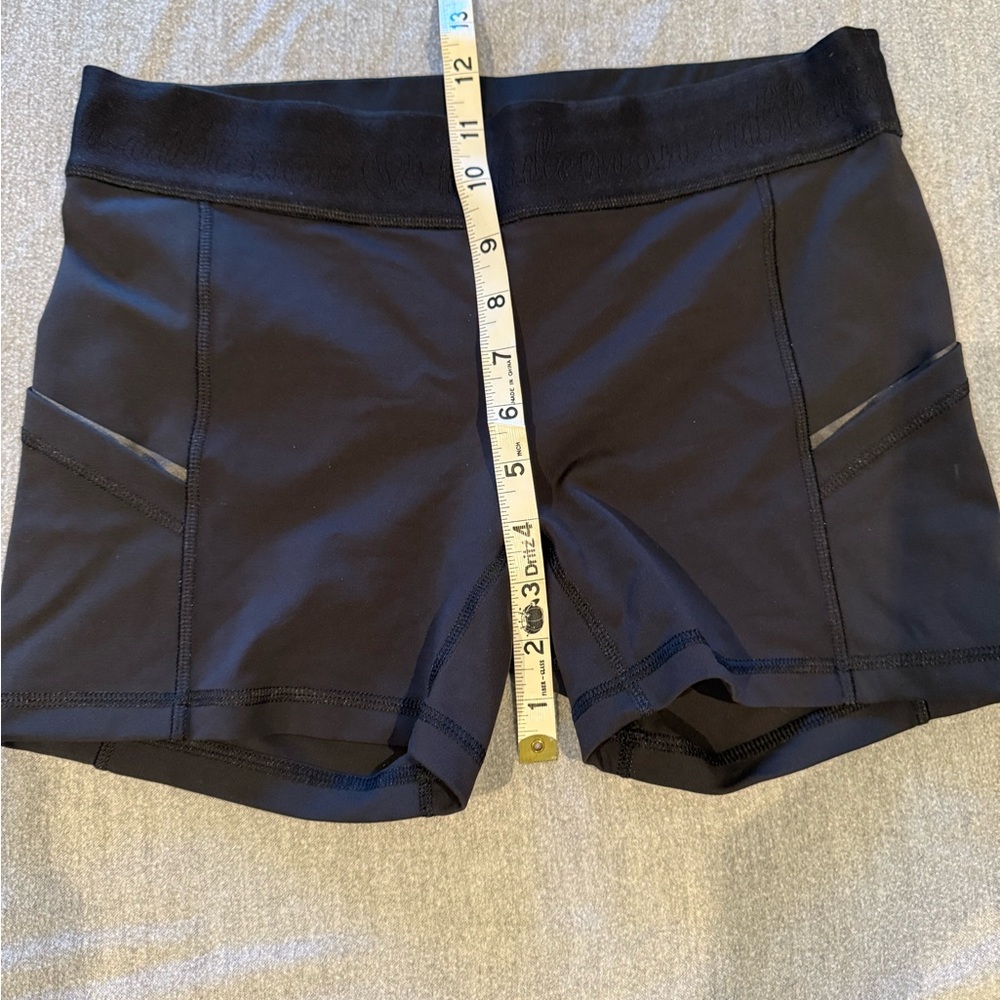 Lululemon Athletica Black Bike Shorts